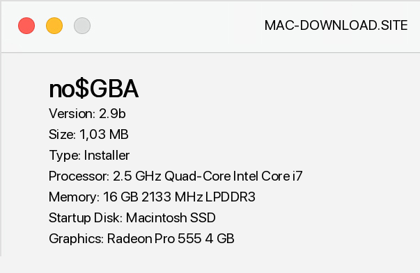 download gba emulator on mac 2017